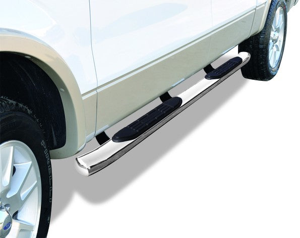 415 Series SideSteps (Cab Length) with Welded End Caps (Gas Only) 2014-2018 Silverado/Sierra 1500/2500 HD Go Rhino-2
