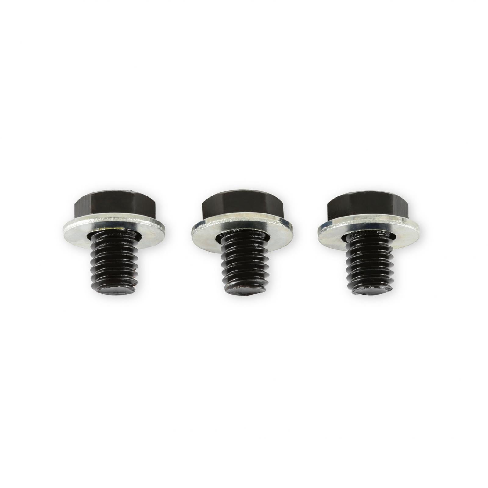 Torque Converter Bolts GM Fits GM 3/8-20 Set of 3 bolts with Washers Mr Gasket-1