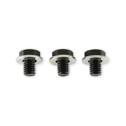Torque Converter Bolts GM Fits GM 3/8-20 Set of 3 bolts with Washers Mr Gasket-1