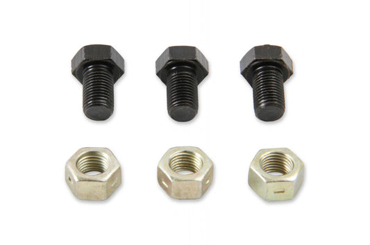 Torque Converter To Flexplate Bolts 3/8-24 x 5/8 Inch 3 Per Set Fits GM TH350 and Powerglide Mr Gasket-1