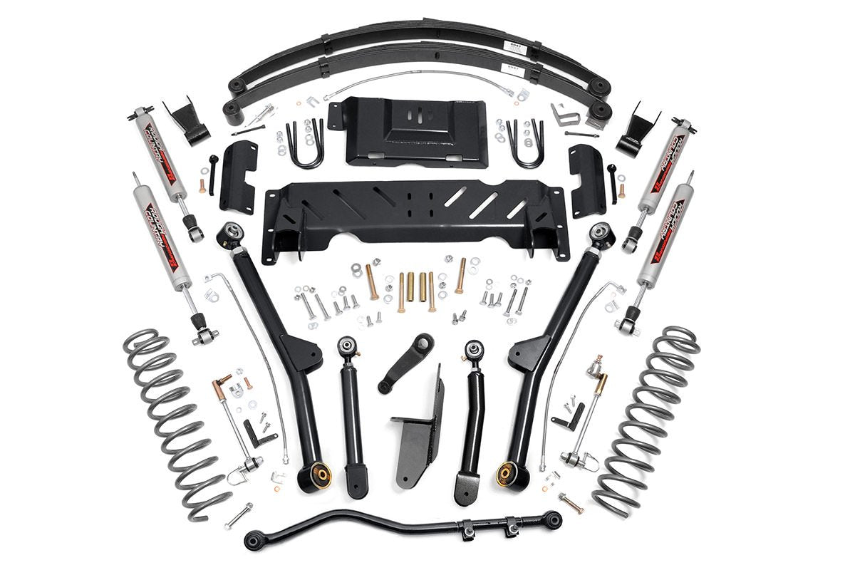 6.5 Inch Jeep Long Arm Suspension Lift System 84-01 XJ Cherokee-2.5L/4.0L Rough Country