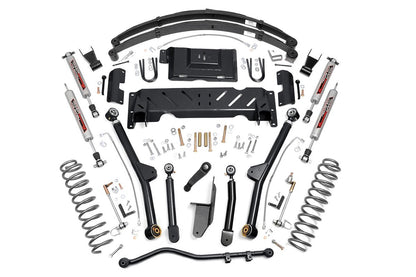 6.5 Inch Jeep Long Arm Suspension Lift System 84-01 XJ Cherokee-2.5L/4.0L Rough Country