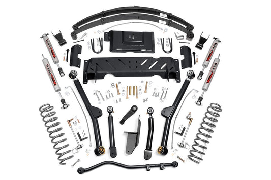 6.5 Inch Jeep Long Arm Suspension Lift System 84-01 XJ Cherokee-2.5L/4.0L Rough Country