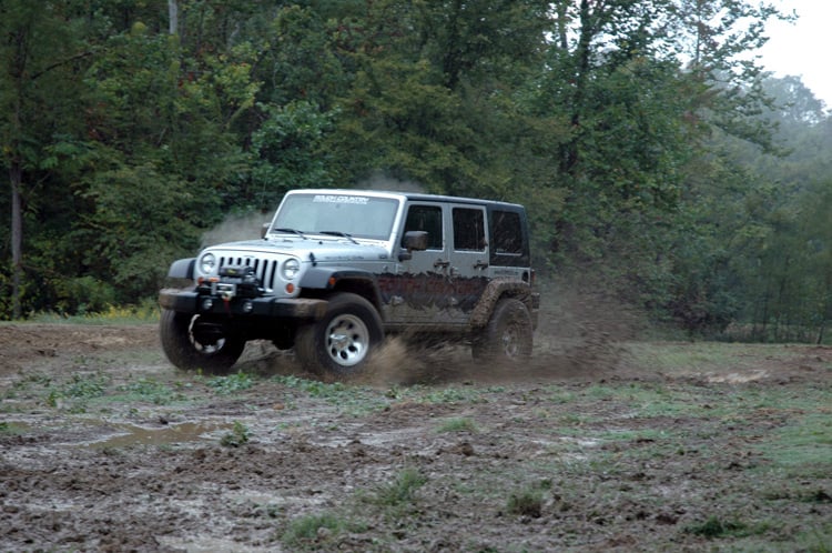 4 Inch Lift Kit X-Series M1 Jeep Wrangler JK 4WD (2007-2018) Rough Country-2