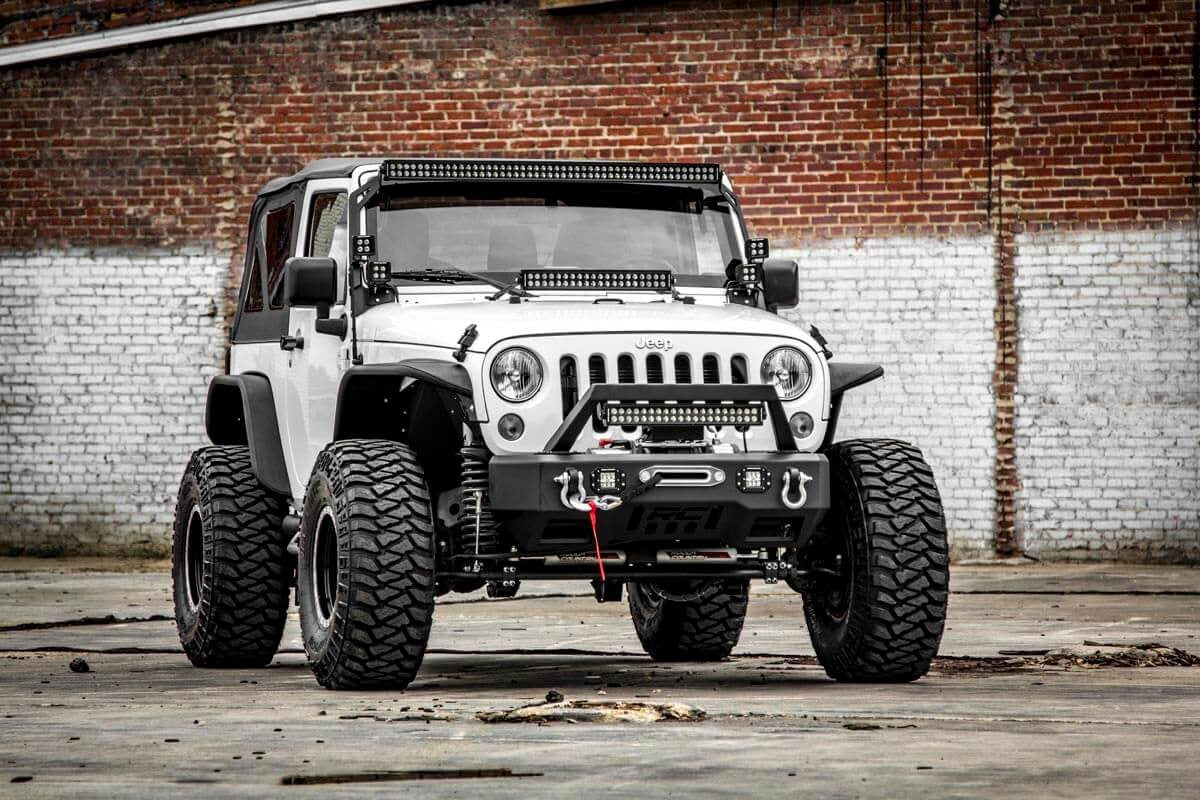 4 Inch Jeep X-Series Suspension Lift Kit 07-18 Wrangler JK Rough Country-1