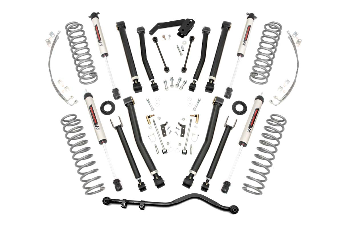 Rough Country 4 Inch Jeep X-Series Suspension Lift Kit 07-18 Wrangler JK Rough Country