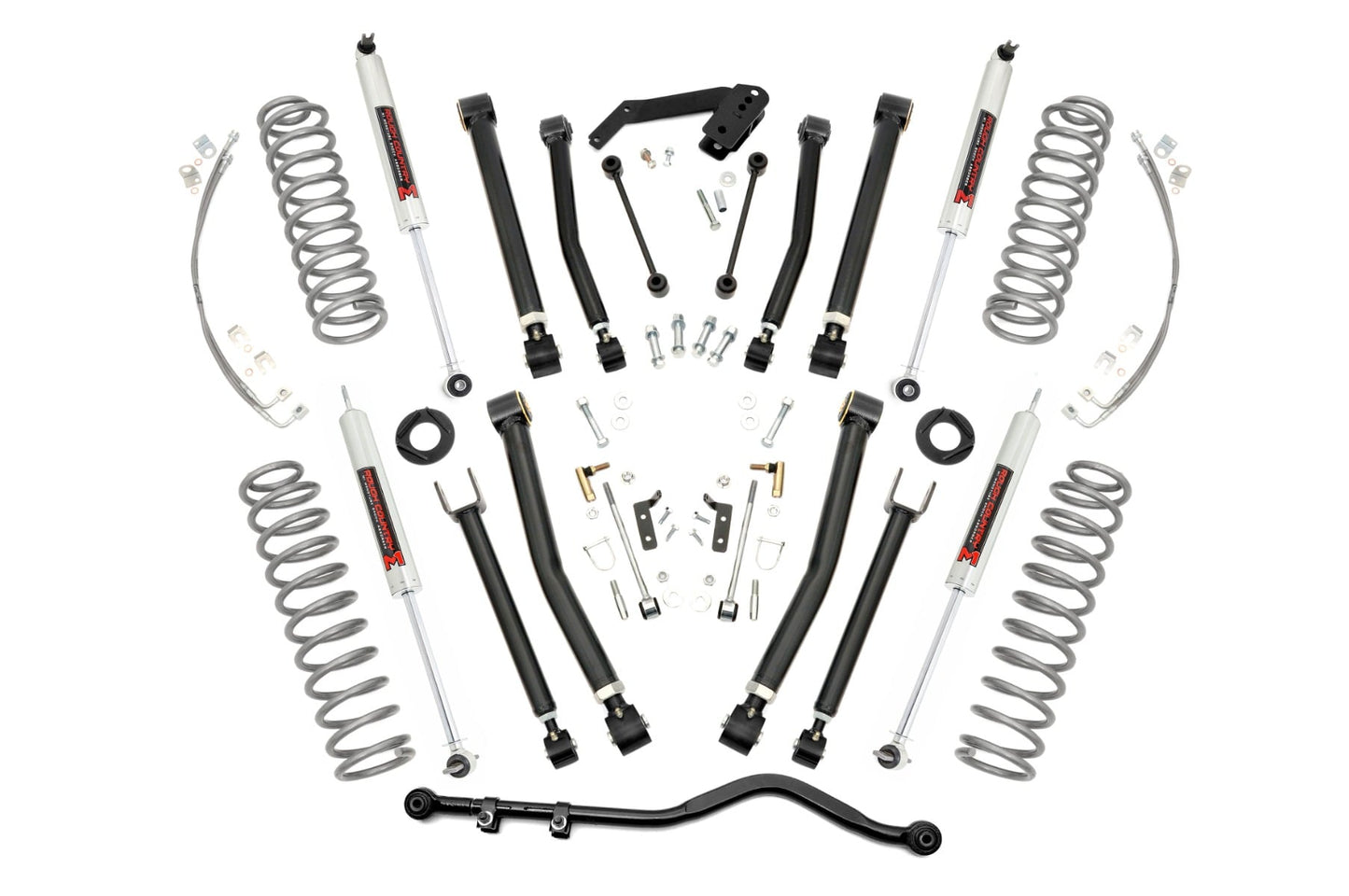 4 Inch Lift Kit X-Series M1 Jeep Wrangler Unlimited 2WD/4WD (2007-2018) Rough Country
