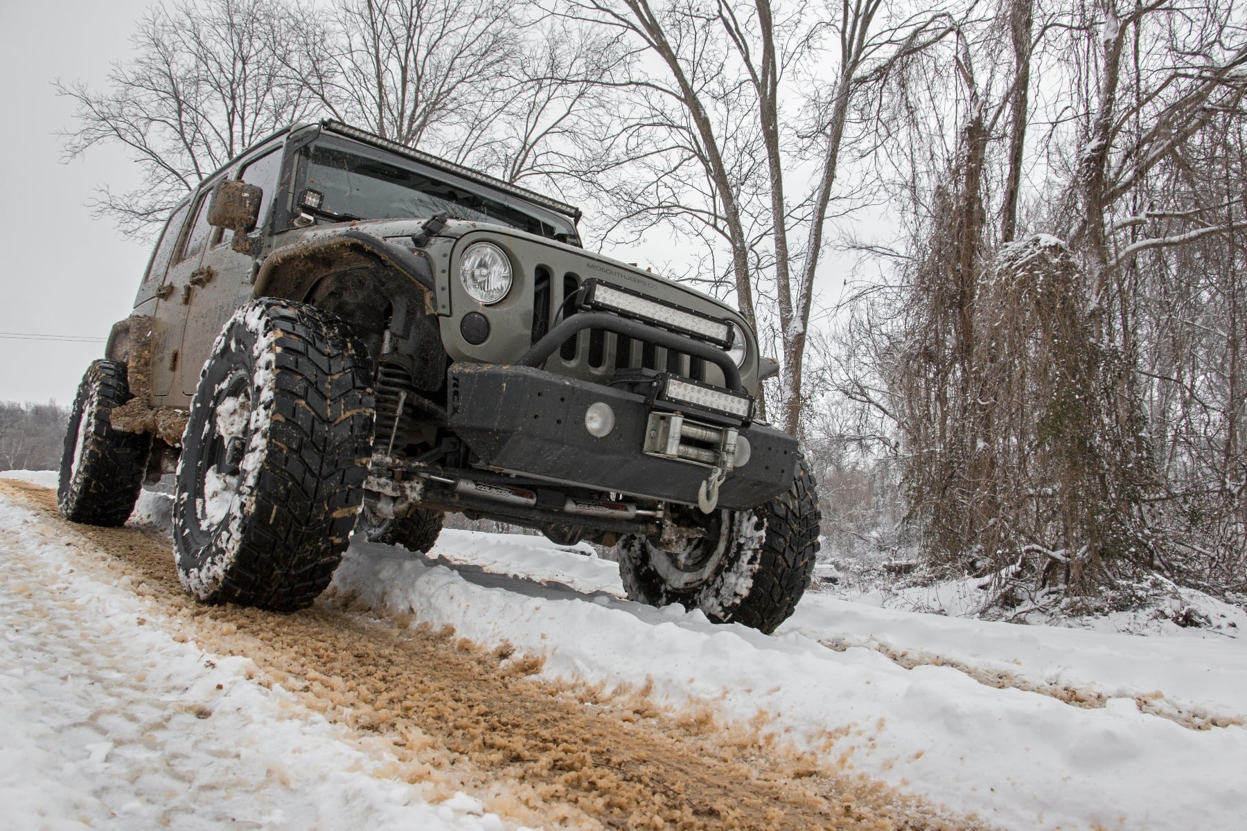 4 Inch Lift Kit X-Series M1 Jeep Wrangler Unlimited 2WD/4WD (2007-2018) Rough Country-4