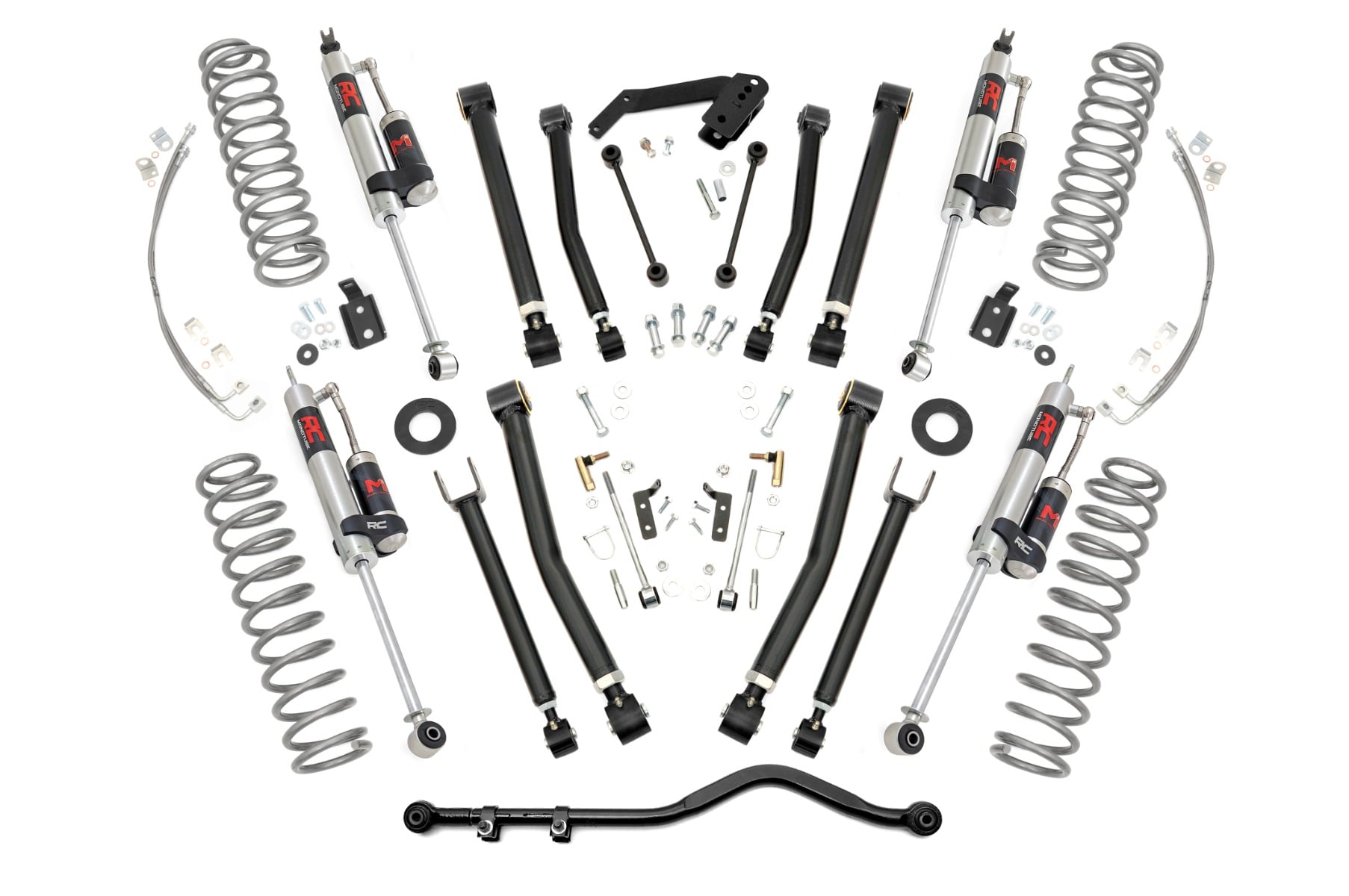 4 Inch Lift Kit X-Series M1R Jeep Wrangler Unlimited 2WD/4WD (07-18) Rough Country