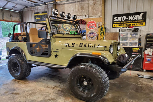 4 Inch Lift Kit Jeep CJ5/CJ7 5 4WD (1982-1983) Rough Country-1