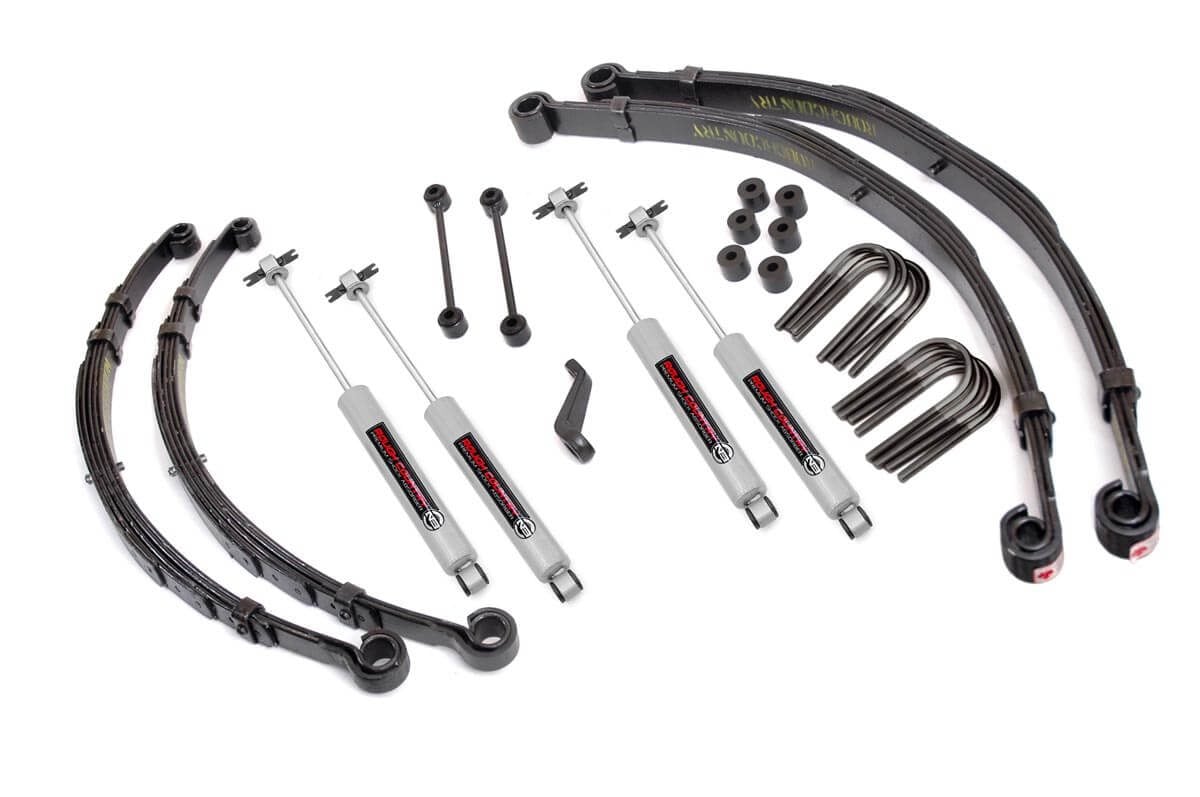 4 Inch Lift Kit Jeep CJ5/CJ7 5 4WD (1982-1983) Rough Country