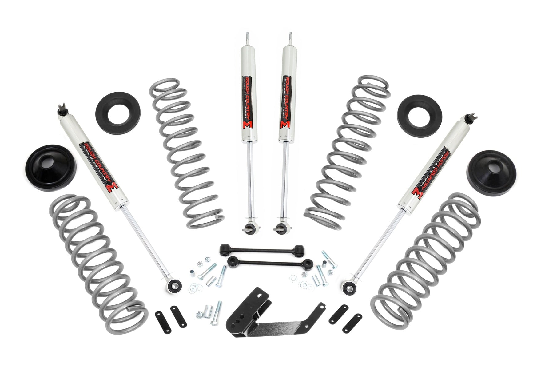 3.25 Inch Lift Kit M1 Jeep Wrangler JK 4WD (2007-2018) Rough Country