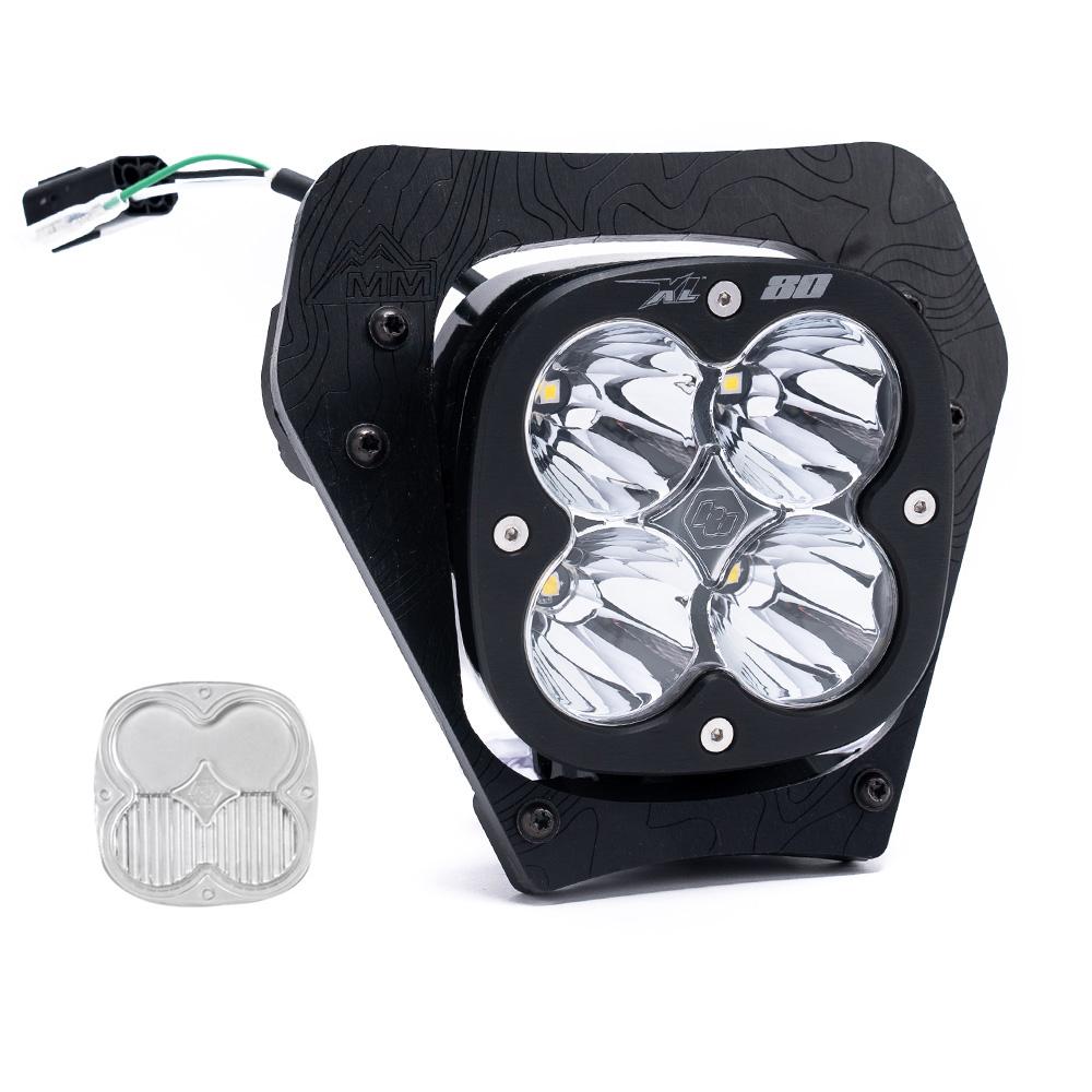 KTM XL80 D/C Headlight Kit 2024 350 EXC-F 500 EXC-F 450 XCF-W 350 XW-F 500 XW-F Spot Clear Baja Designs