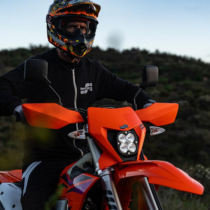 KTM XL80 D/C Headlight Kit 2024 350 EXC-F 500 EXC-F 450 XCF-W 350 XW-F 500 XW-F Spot Clear Baja Designs-2