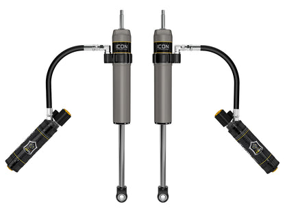 2023-2025 Ford F-250/F-350 Super Duty 4WD 4.5 Inch Lift Front V.S. 2.5 Aluminum Series Shocks Remote Reservoir W/ CDEV Pair ICON Vehicle Dynamics-5