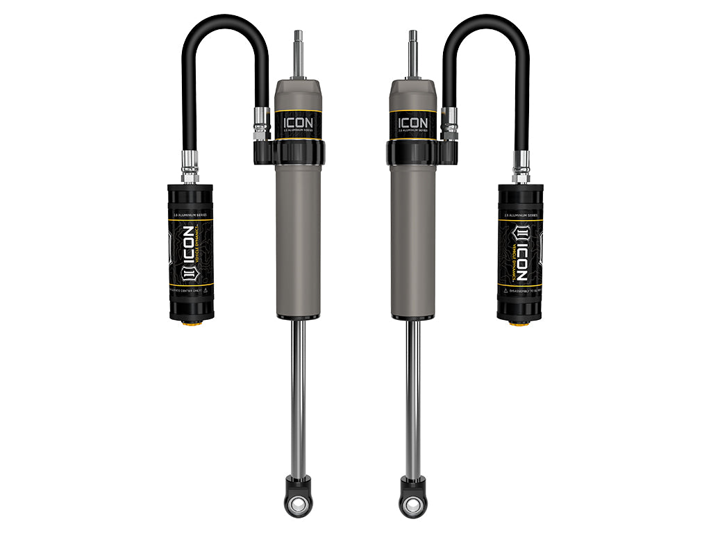 2023-2025 Ford F-250/F-350 Super Duty 4WD 4.5 Inch Lift Front V.S. 2.5 Aluminum Series Shocks Remote Reservoir Pair ICON Vehicle Dynamics-4