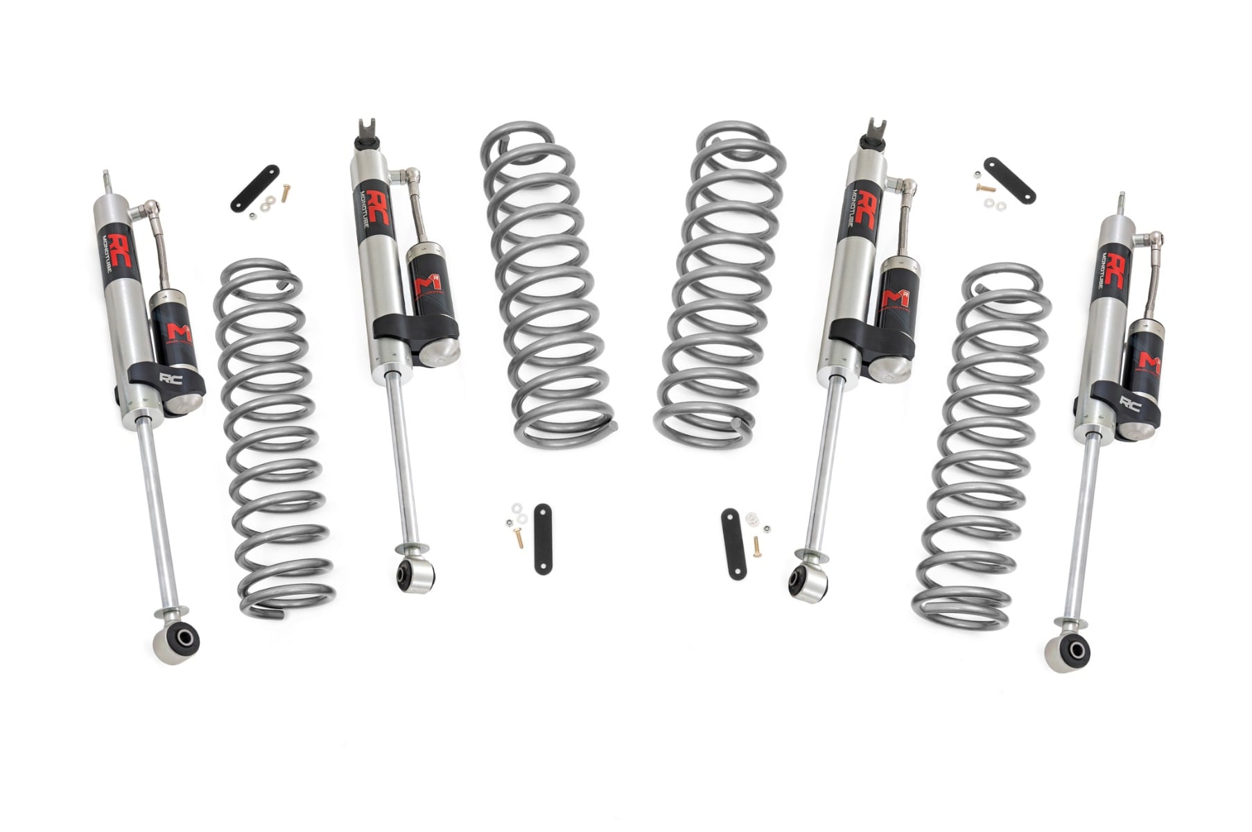 2.5 Inch Lift Kit Coils M1R Jeep Wrangler Unlimited 2WD/4WD (2007-2018) Rough Country