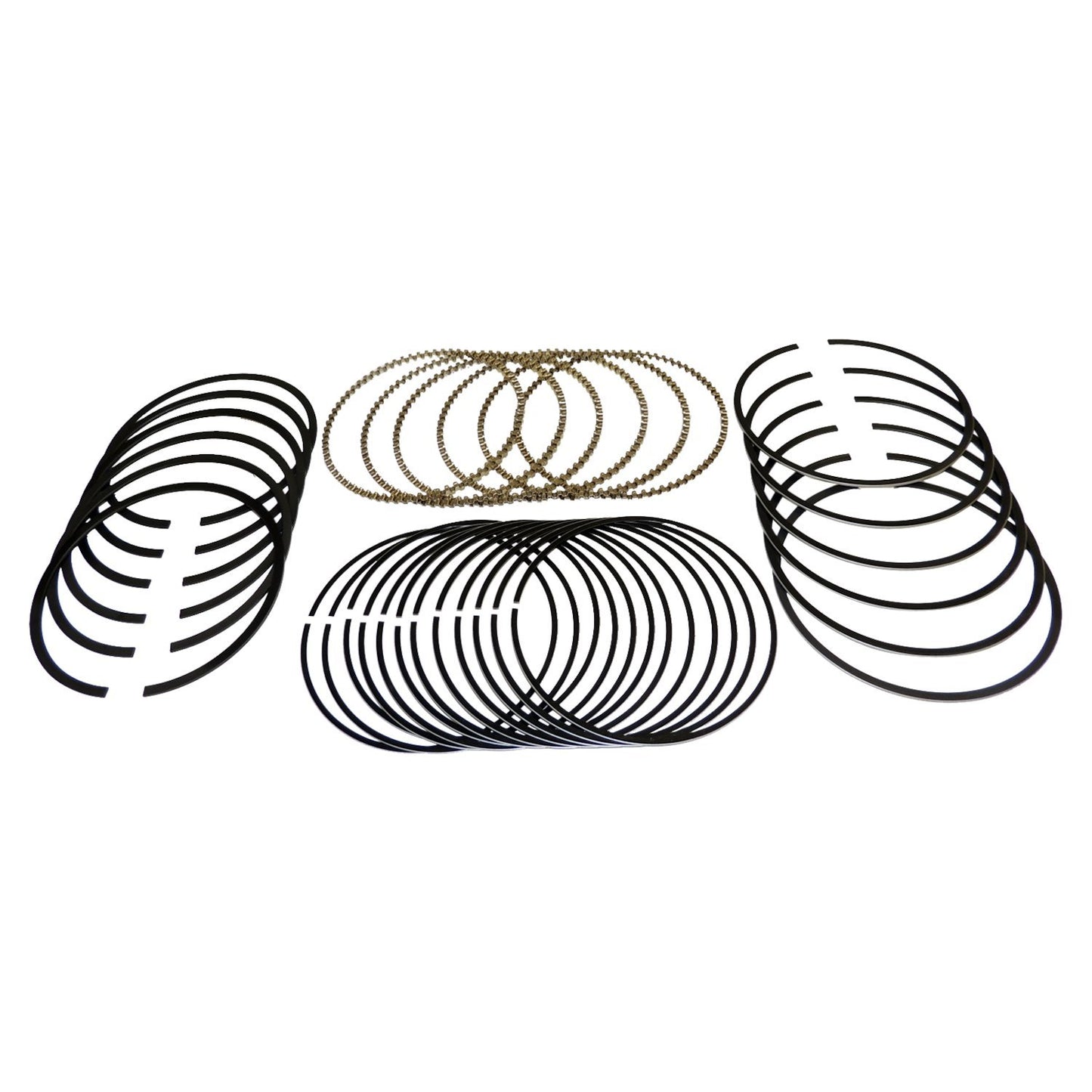 Standard Piston Ring Set for 2007-2011 JK Wrangler w/ 3.8L Engine, For 6 Pistons Crown Automotive