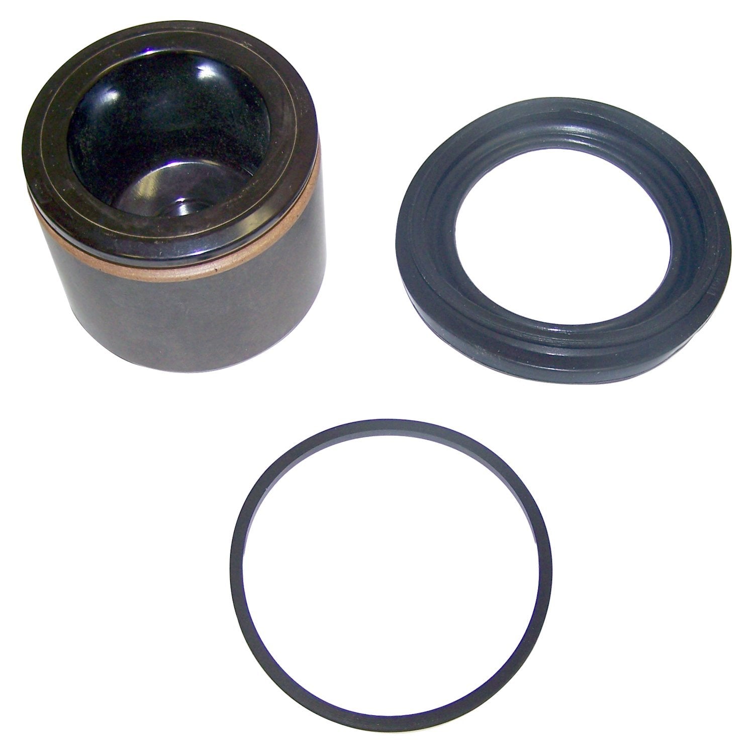 Front Caliper Piston Kit for 2007-2018 Jeep JK and 2008-2012 KK Liberty Crown Automotive