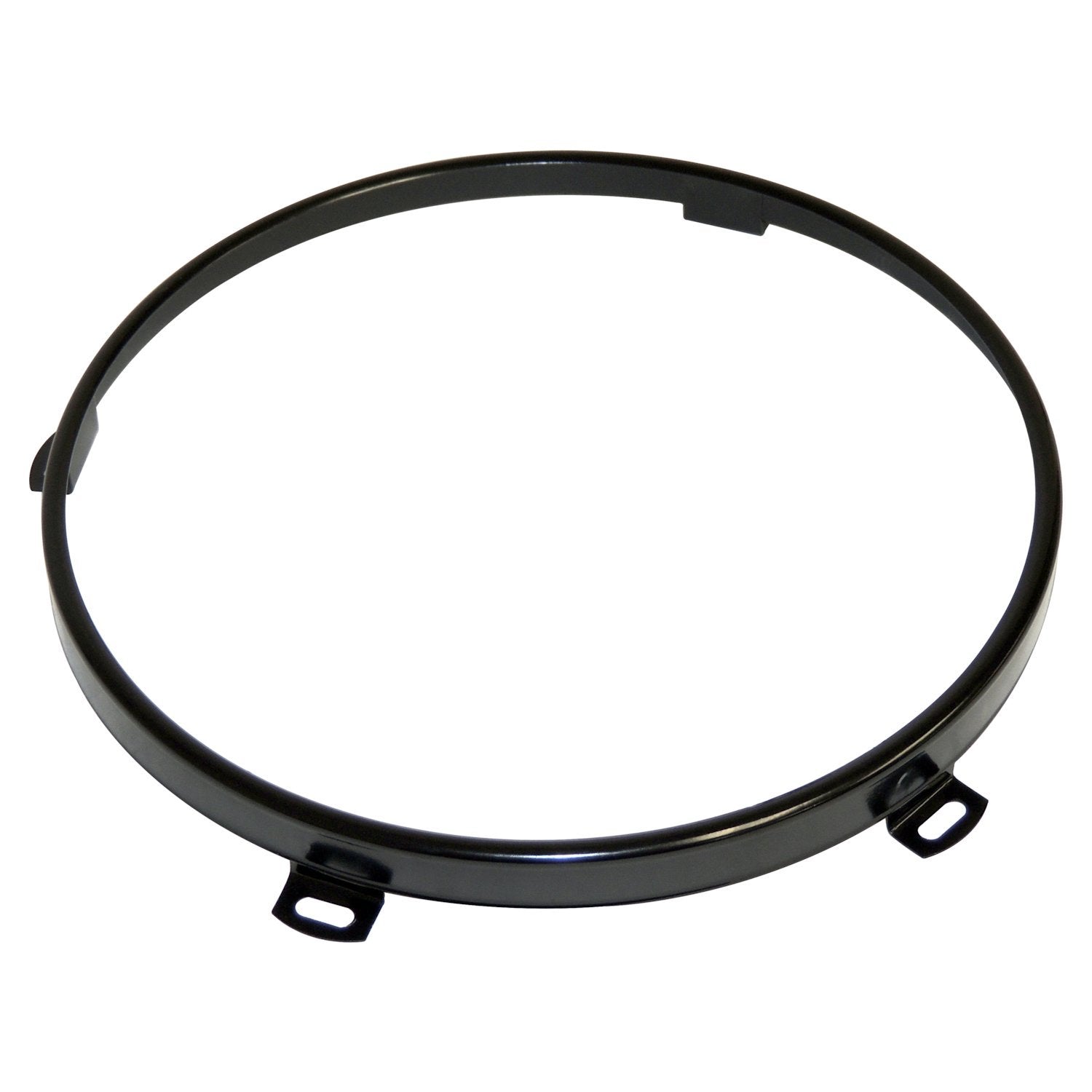 Headlight Retainer for 2007-2018 JK Jeep Wrangler, Black Powder Coat Finish Crown Automotive