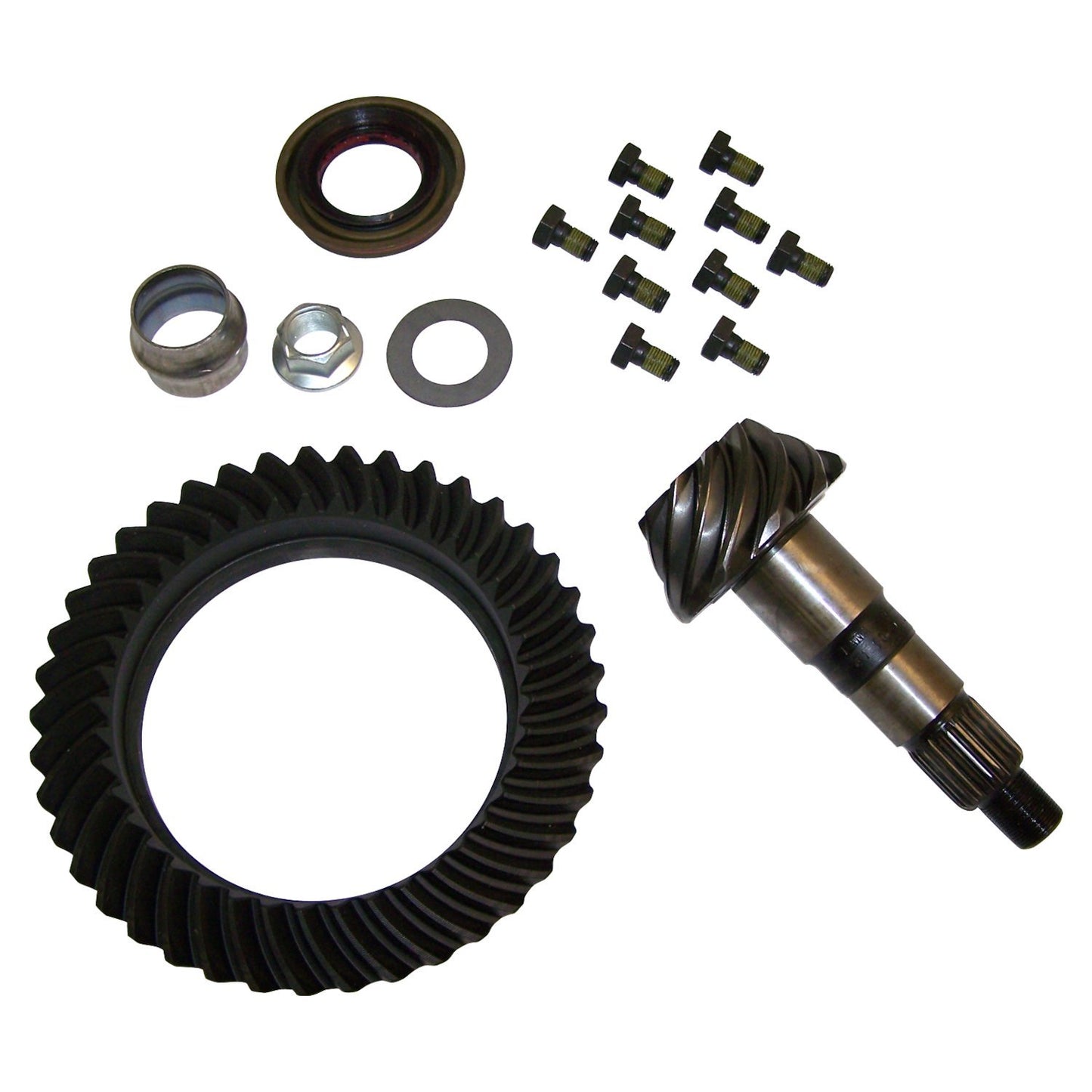 Dana 44 Front Axle Ring & Pinion Kit for 07-18 Jeep JK Wrangler, 4.10 Ratio Crown Automotive