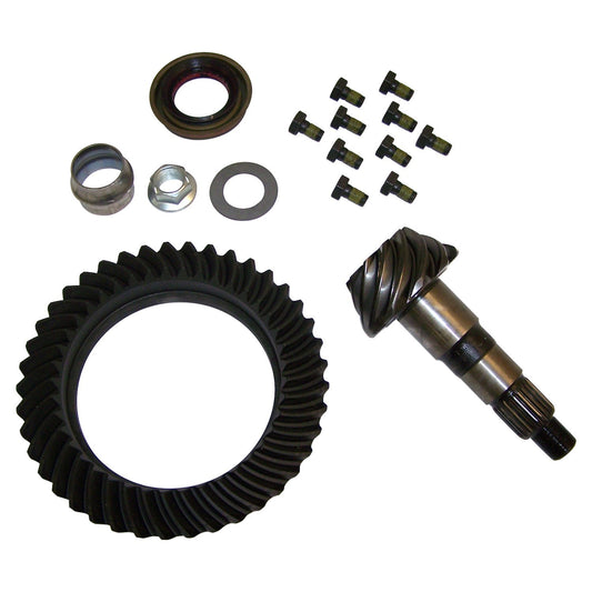 Dana 44 Front Axle Ring & Pinion Kit for 07-18 Jeep JK Wrangler, 4.10 Ratio Crown Automotive