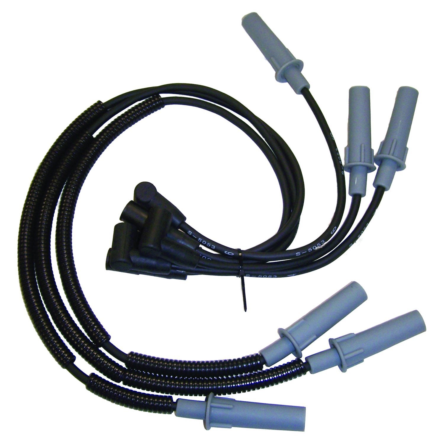 Ignition Wire Set for 2007-2011 Jeep JK Wrangler w/ 3.8L Engine Crown Automotive