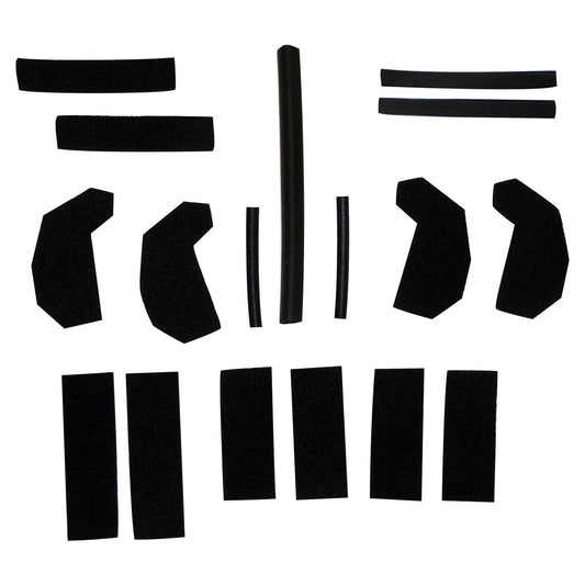 Hard Top Seal Kit for Jeep 2007-2018 JK Wrangler w/ Hard Top Crown Automotive