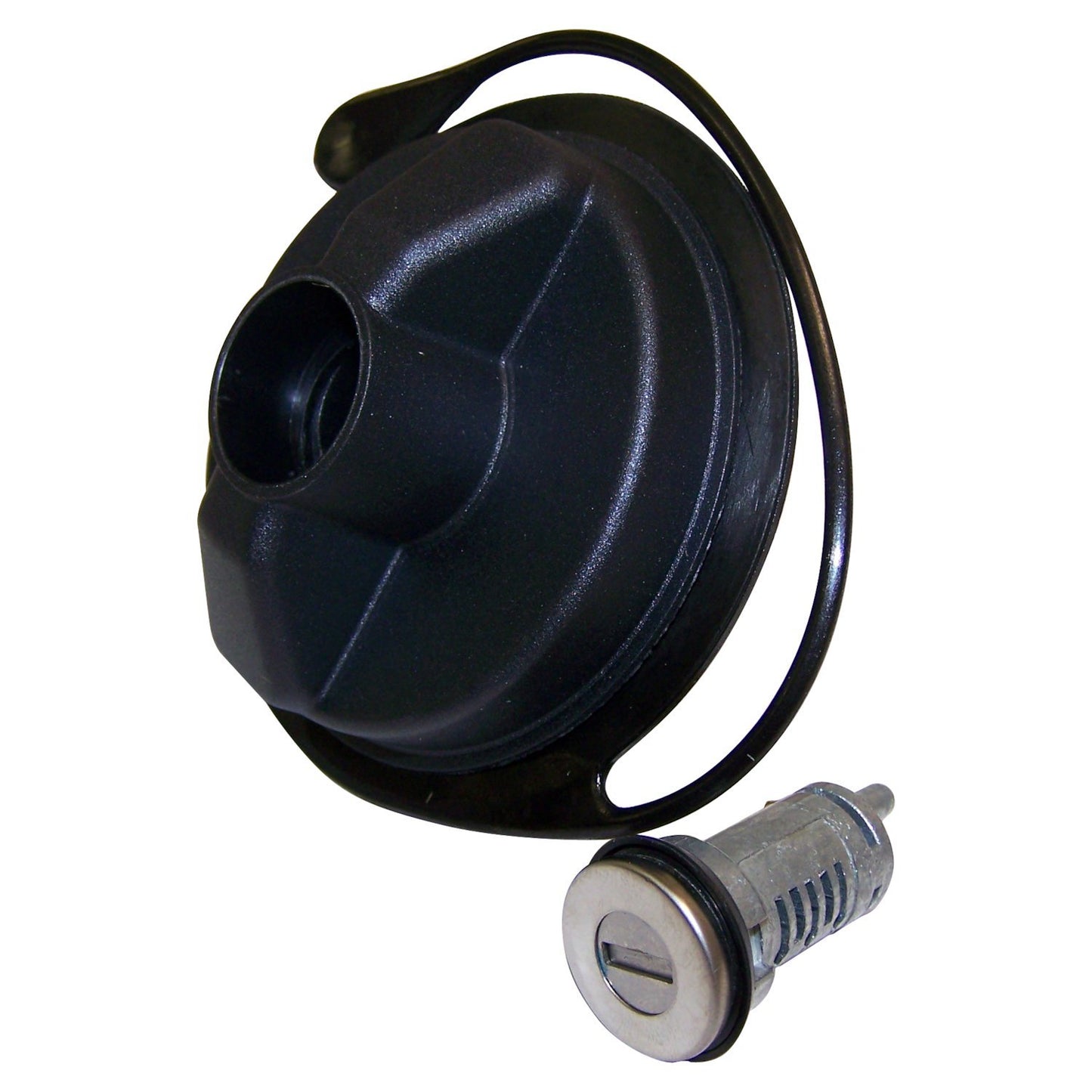 Uncoded Locking Fuel Cap for Select Jeep JK, TJ, WK, WG, XK, KK, KJ, XJ, MK, KL Crown Automotive