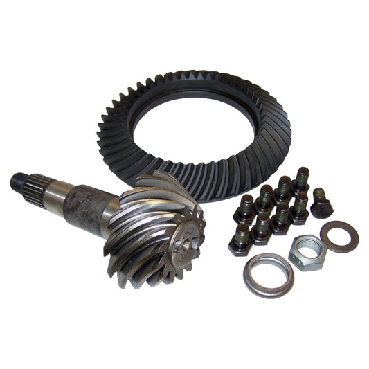 D44 Rear Axle Ring & Pinion Kit for Jeep JK Wrangler w/ 1/2 Inch Ring Gear Bolts 3.21 Ratio Crown Automotive