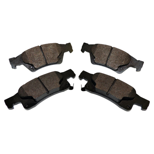Rear Brake Pad Set for 2011-2022 Jeep WK Grand Cherokee w/o SRT Package Crown Automotive