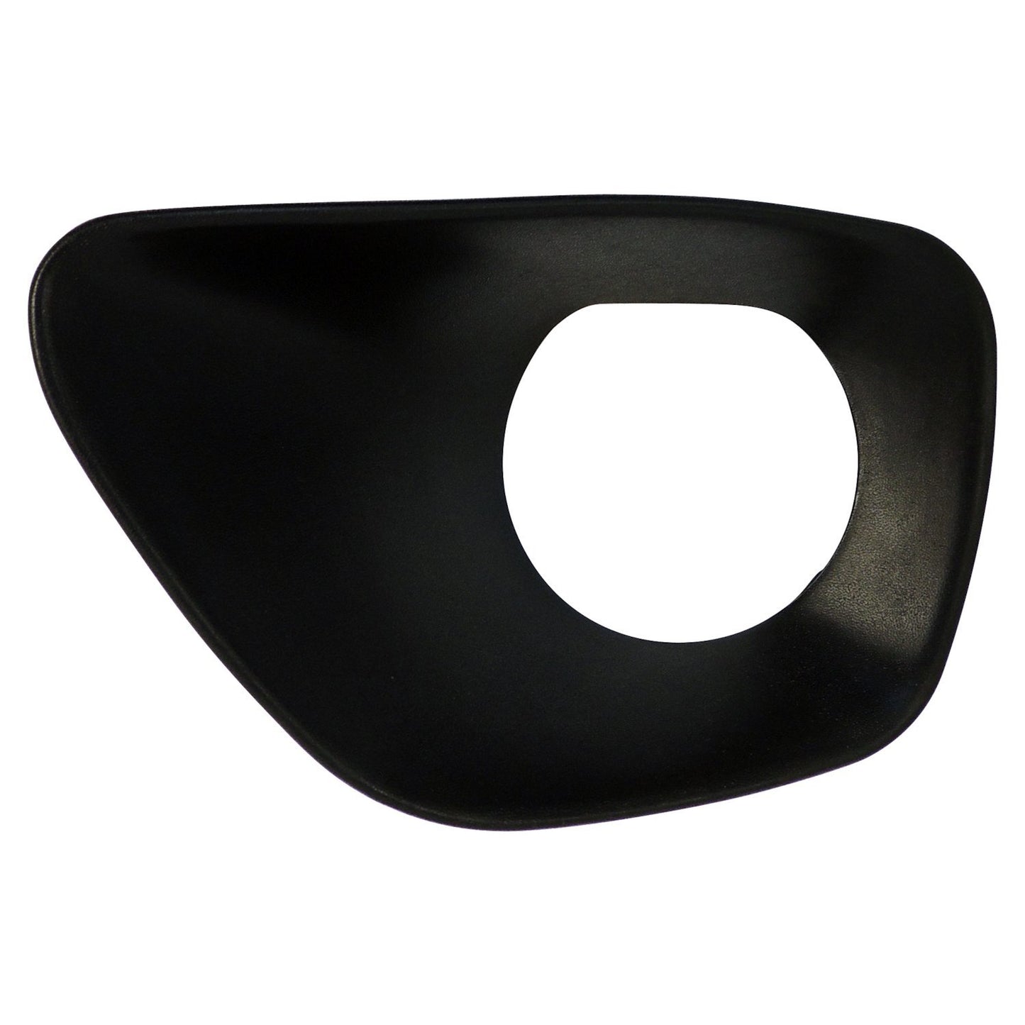 Left Fog Light Bezel for 2011-13 Jeep WK Grand Cherokee, Black Textured Finish Crown Automotive