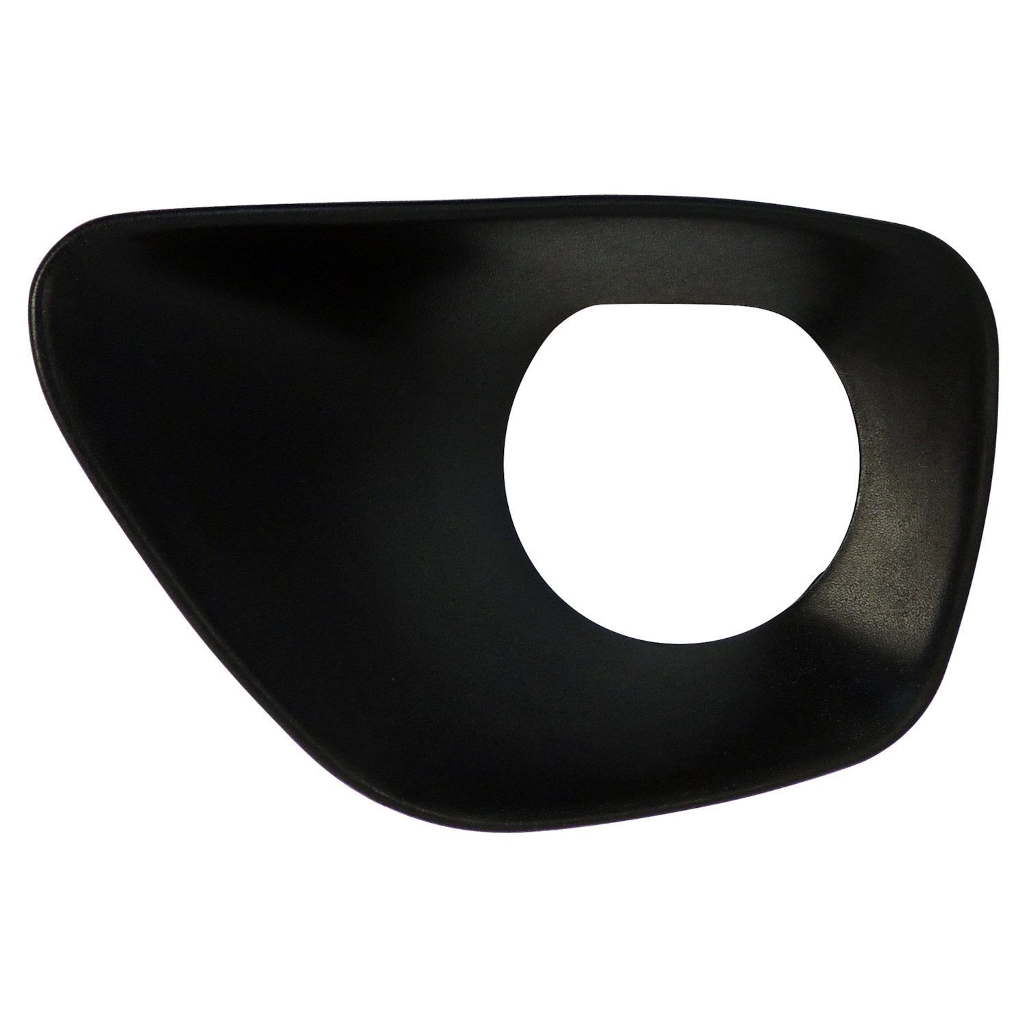 Left Fog Light Bezel for 2011-13 Jeep WK Grand Cherokee, Black Textured Finish Crown Automotive