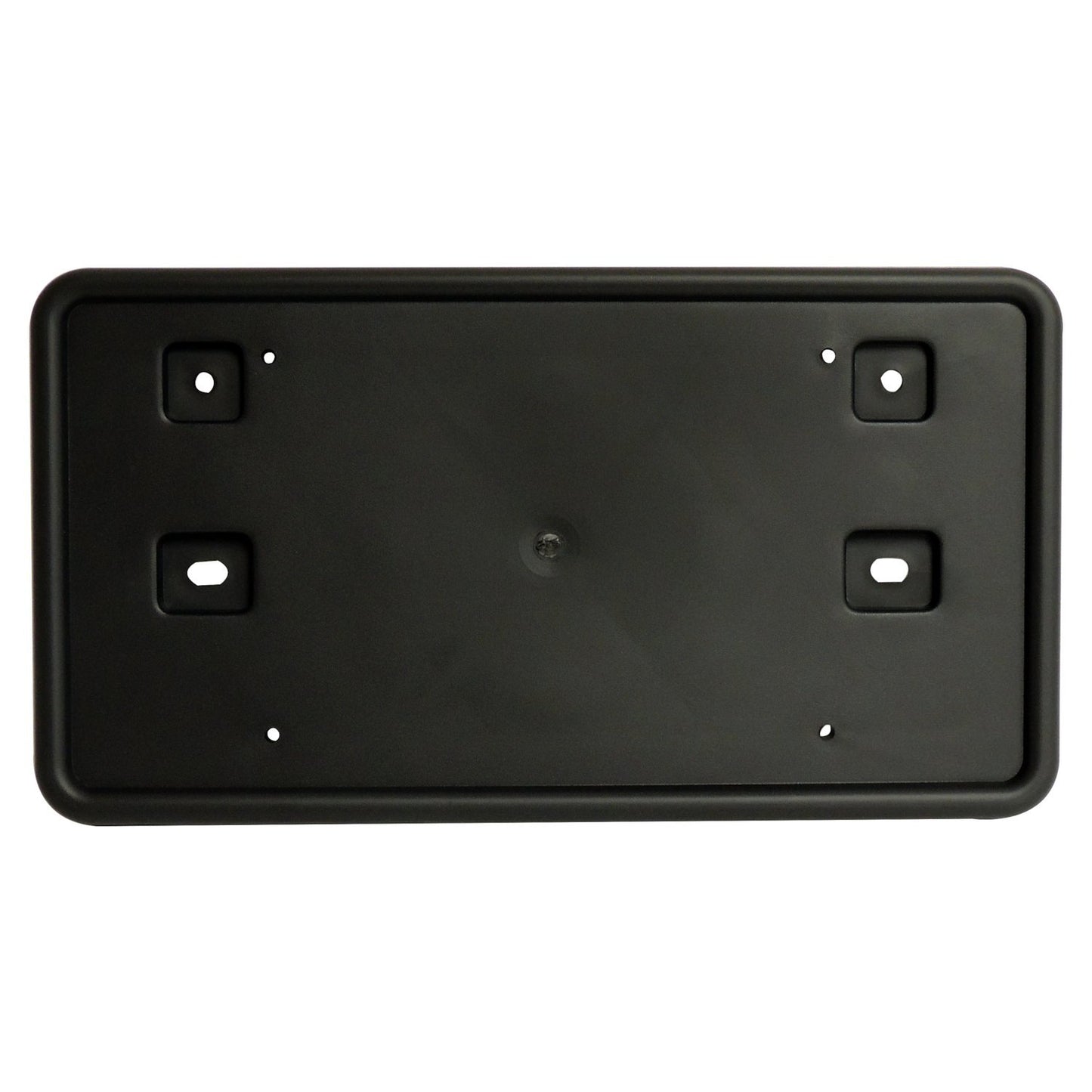 Front License Plate Bracket for 2011-2017 Jeep MK Patriot, Black Plastic Crown Automotive