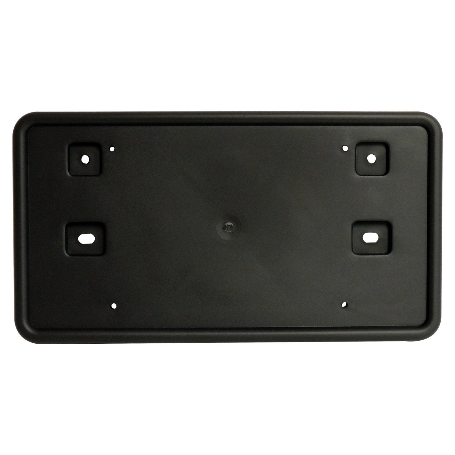 Front License Plate Bracket for 2011-2017 Jeep MK Patriot, Black Plastic Crown Automotive