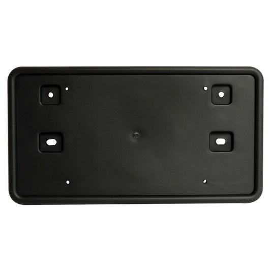 Front License Plate Bracket for 2011-2017 Jeep MK Patriot, Black Plastic Crown Automotive