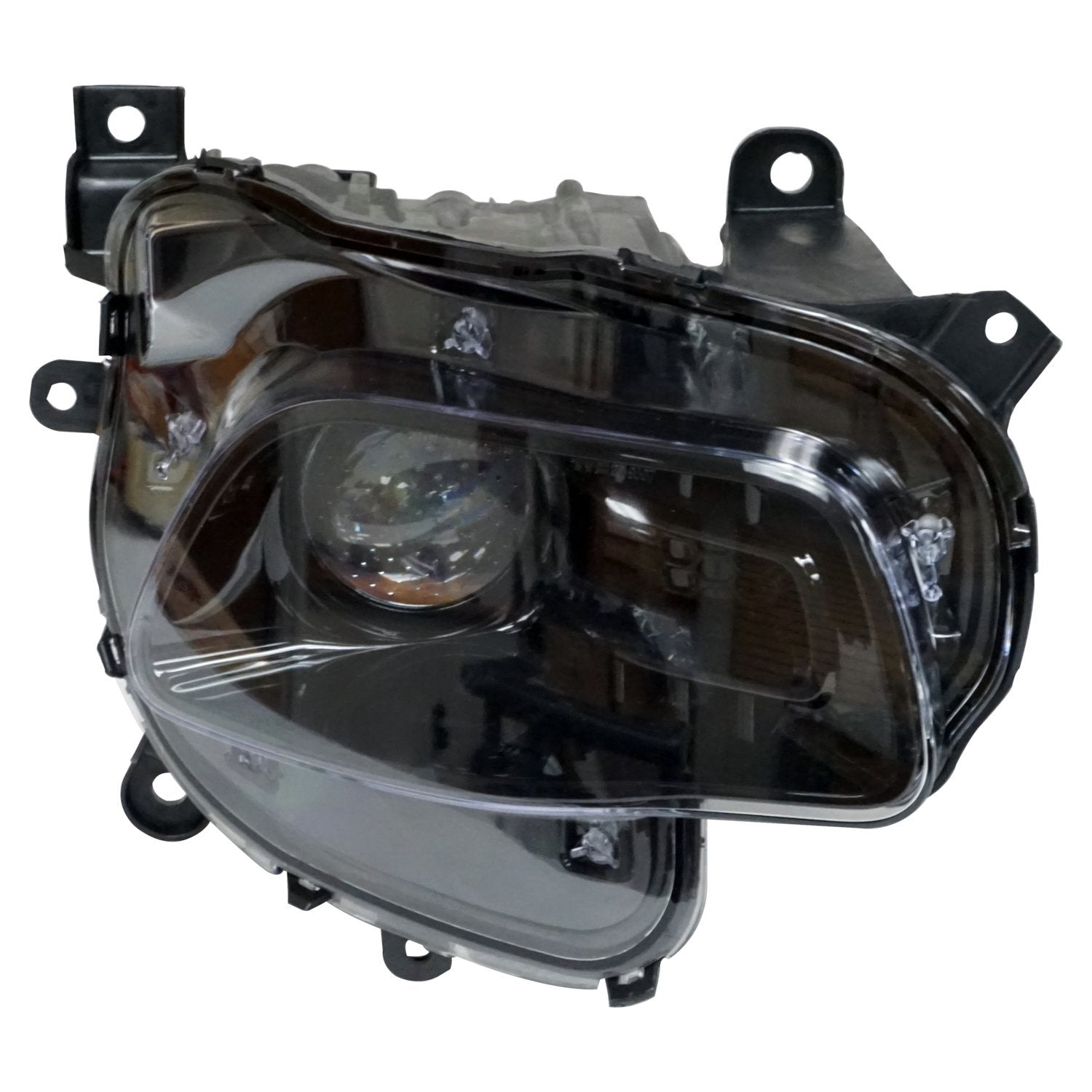 Right Headlamp Assembly for 2014-2016 Jeep KL Cherokee w/ Halogen Bulbs Crown Automotive