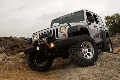 4 Inch Lift Kit M1 Jeep Wrangler Unlimited 2WD/4WD (2007-2018) Rough Country-2