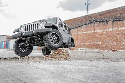 4 Inch Lift Kit M1 Jeep Wrangler Unlimited 2WD/4WD (2007-2018) Rough Country-3