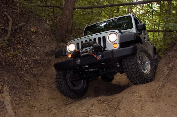 4 Inch Lift Kit M1 Jeep Wrangler Unlimited 2WD/4WD (2007-2018) Rough Country-4