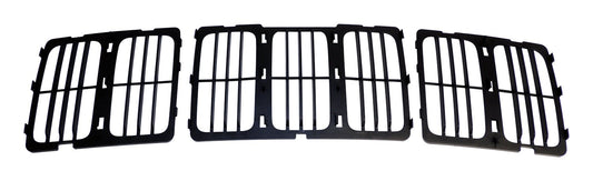 Front Upper Grille for 2014-2016 Jeep WK Grand Cherokee w/ Louvered Grille Crown Automotive
