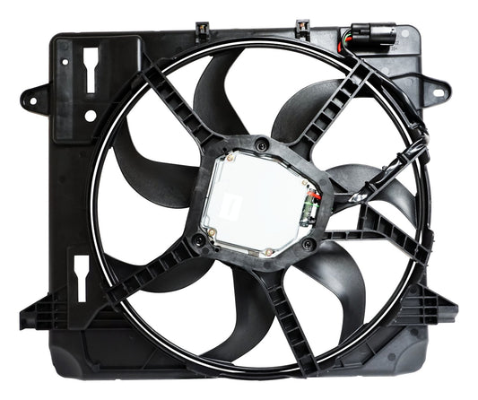 Cooling Fan Assembly for 2012-2018 Jeep JK Wrangler w/ 3.0L Gas, 3.6L Engines Crown Automotive