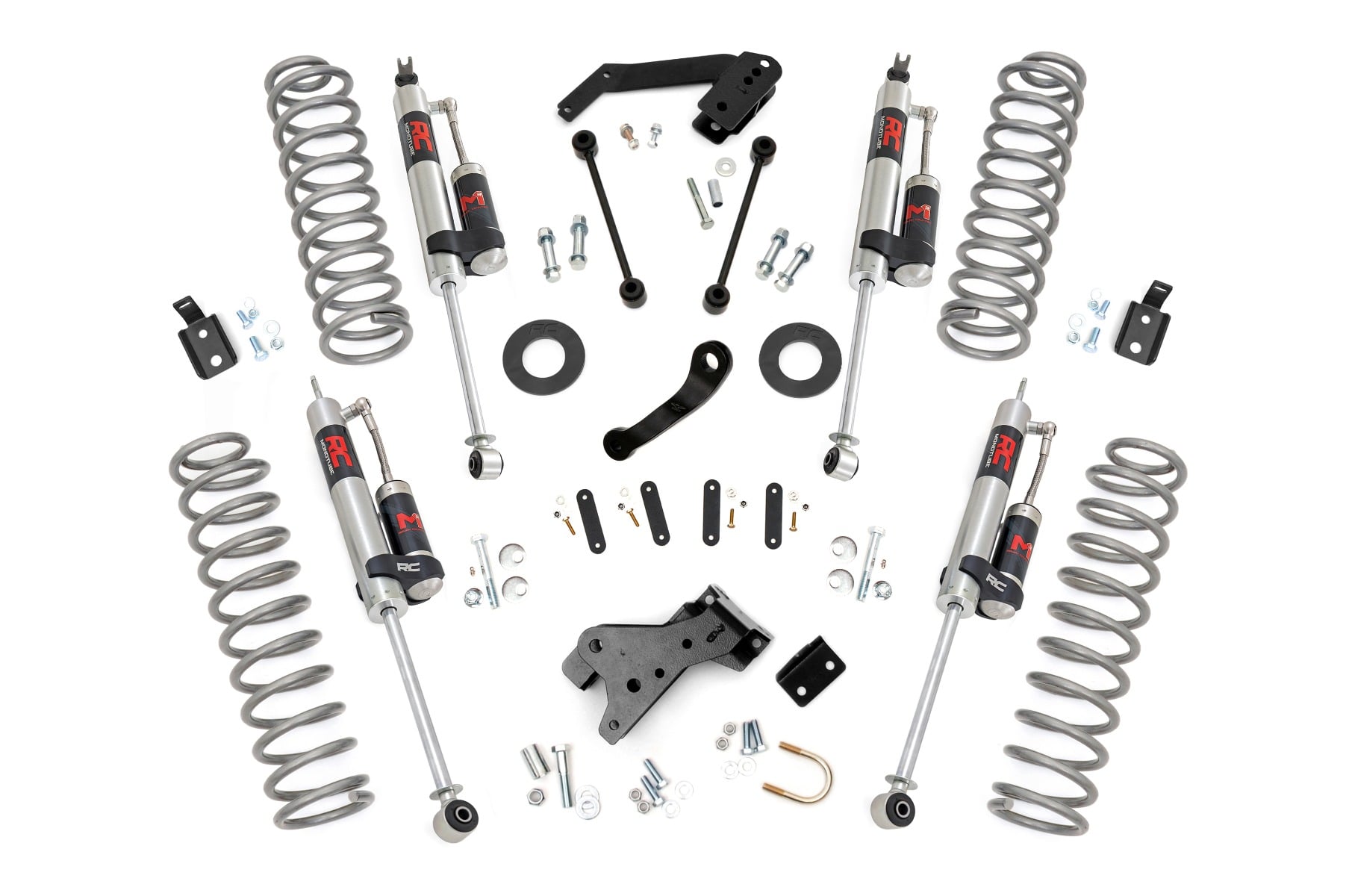 4 Inch Lift Kit M1R Jeep Wrangler Unlimited 2WD/4WD (2007-2018) Rough Country