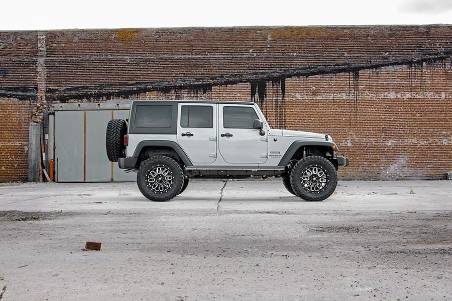 4 Inch Jeep Suspension Lift Kit Vertex 07-18 Wrangler JK Unlimited Rough Country-3