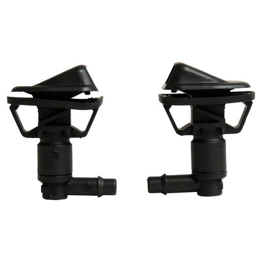 Front Windshield Washer Nozzle Set for 13-18 Jeep JK Wrangler, L and R Nozzles Crown Automotive
