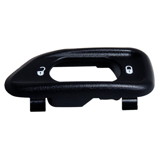 Left Front Door Lock Switch Bezel for 2011-2018 Jeep JK Wrangler Crown Automotive