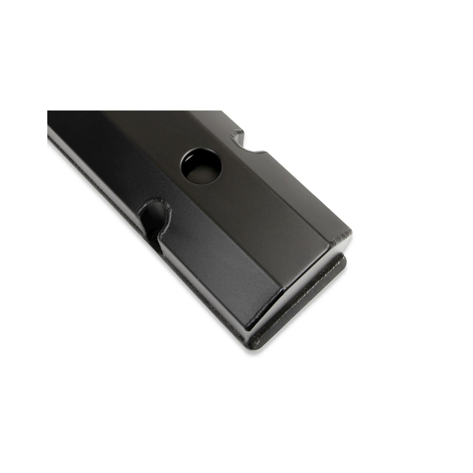 Fabricated Aluminum Valve Covers Black Finish Fits 1960-1986 Chevrolet 262-400 Gen I Small Block Mr Gasket-4