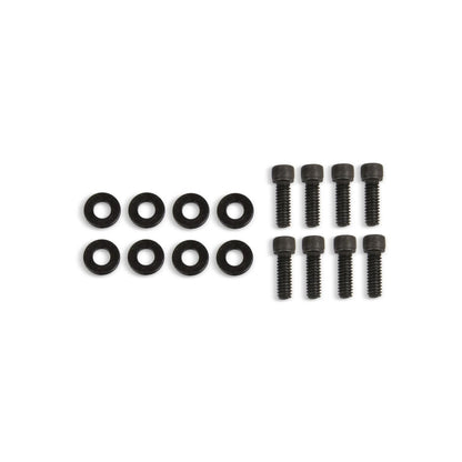 Fabricated Aluminum Valve Covers Black Finish Fits 1960-1986 Chevrolet 262-400 Gen I Small Block Mr Gasket-5