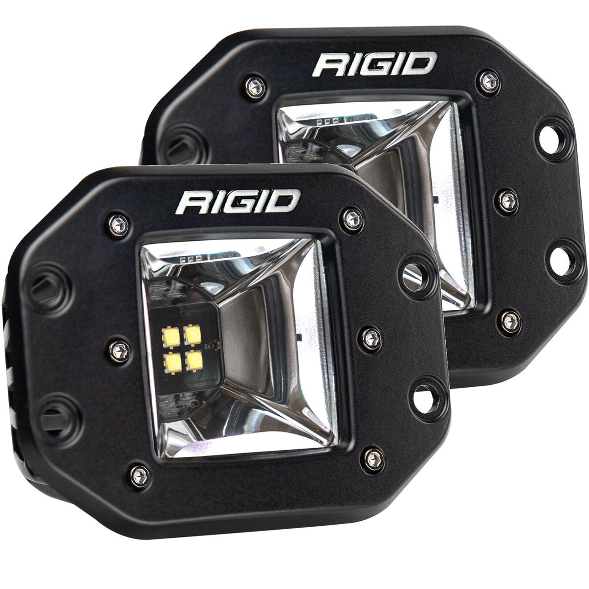 Radiance Plus Scene RGBW Flush Mount Pair Rigid Industries