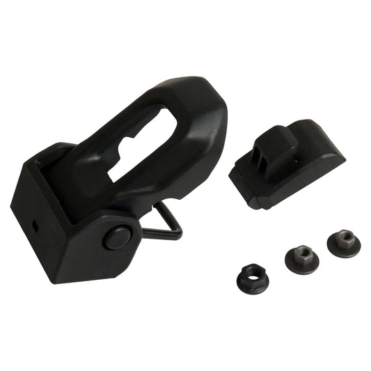 Hood Catch Kit for 2018+ Jeep JL Wrangler and 2020+ Jeep JT Gladiator Crown Automotive